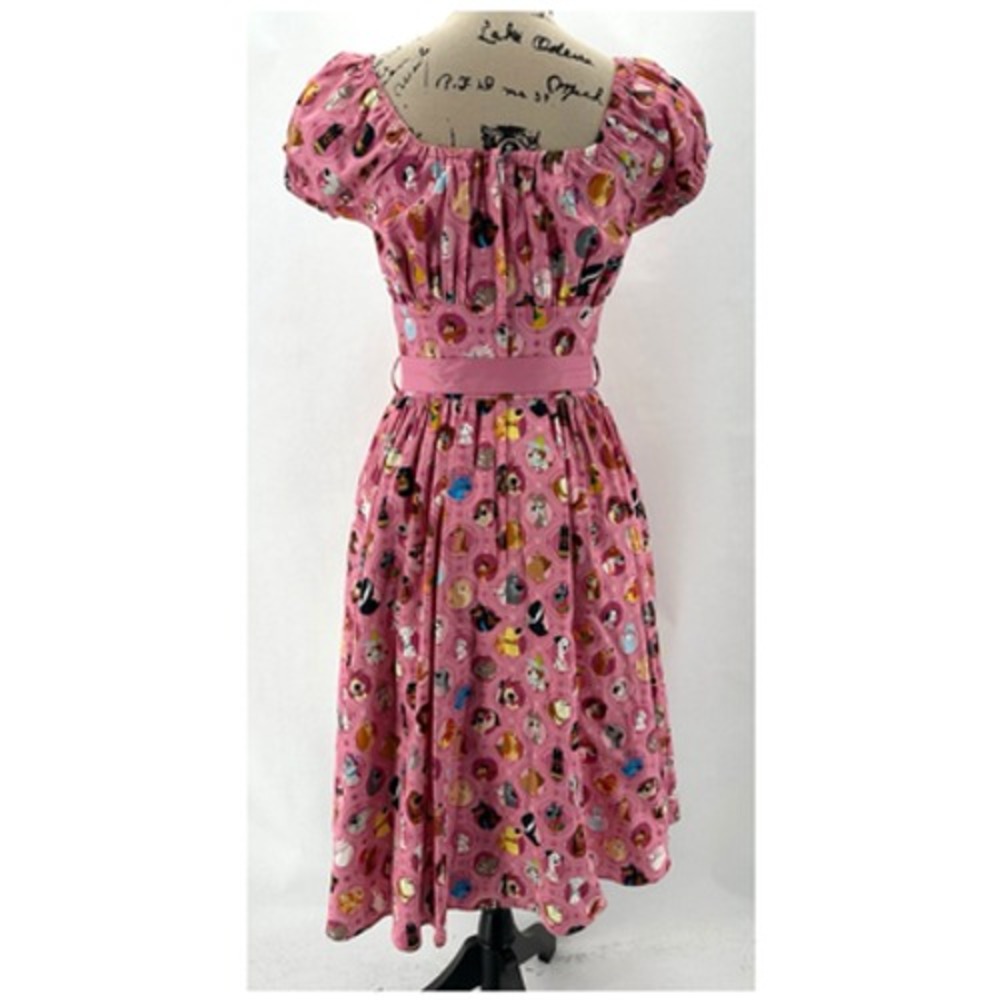 Disney Parks Dress Shop Pink Dogs Dress Size S Dooney Bourke Cosplay Princess - Picture 4 of 12